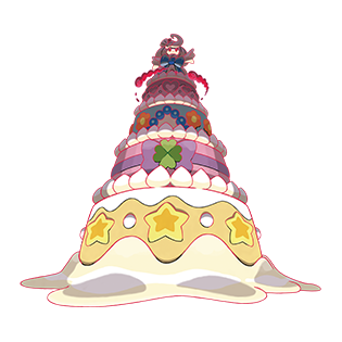 マホイップのデコカップケーキ、可愛いし美味しそうで、良いねえ´ｗ｀🎶✨✨✨💖 ポケモンカフェミックス- デデンネのおうち