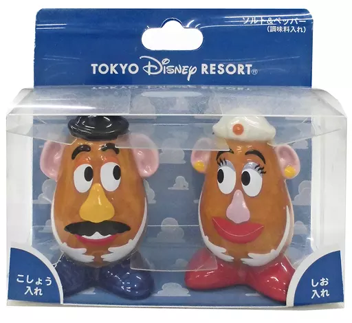 マグカップ・湯のみ ミスター・ポテトヘッド＆ミセス・ポテトヘッド ソルト＆ペッパー 調味料入れ「トイ・ストーリー」 東京ディズニーリゾート限定雑貨・小物Suruga-ya.com