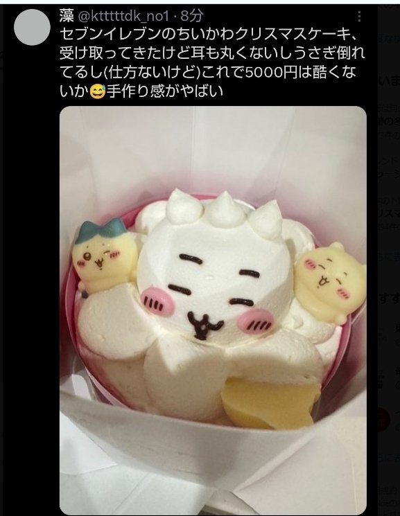 2023年はうさぎが主役♡ちいかわ風カップケーキ
