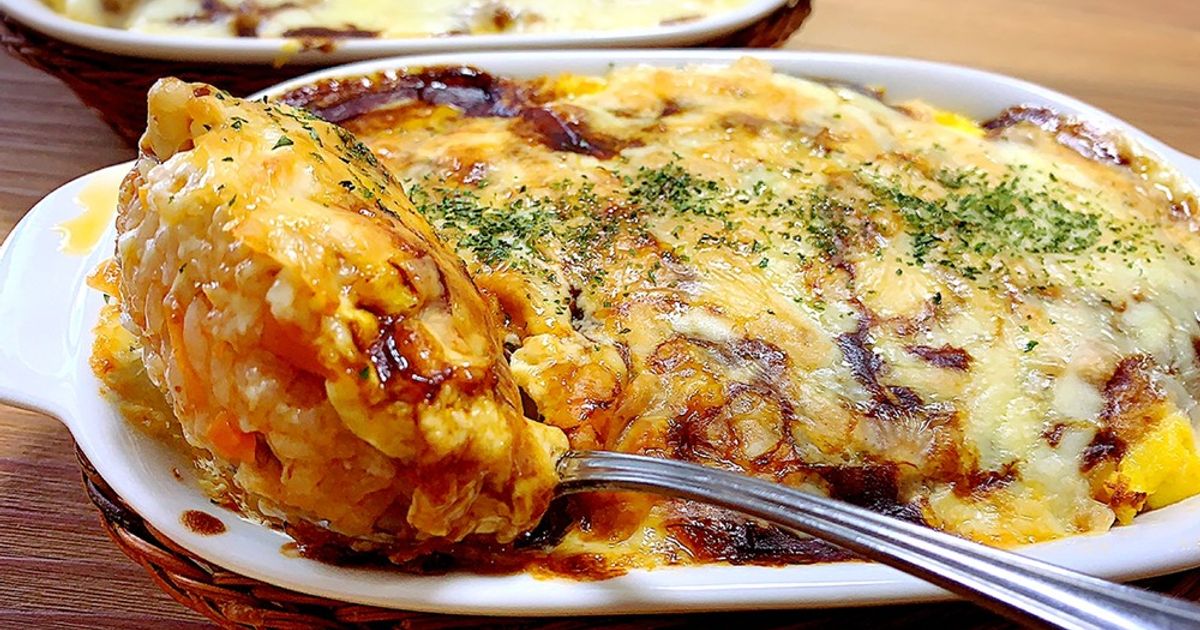 驚異の11.7万いいね トースターとレンジで簡単！包まない「焼きオムライス」作ってみた！卵ふわトロ♡『あたらしい日日』こんな時代のニューノーマルな暮らし方。食と農、生活情報をお届けします
