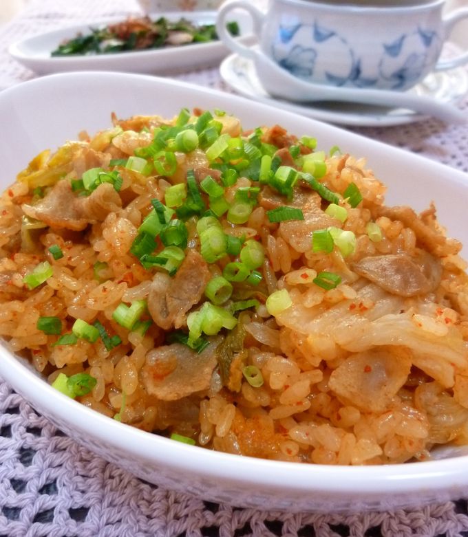 レミパンプラスで『豚キムチ炊き込みご飯』を作りました！3つのコツを押さえて絶品ご飯