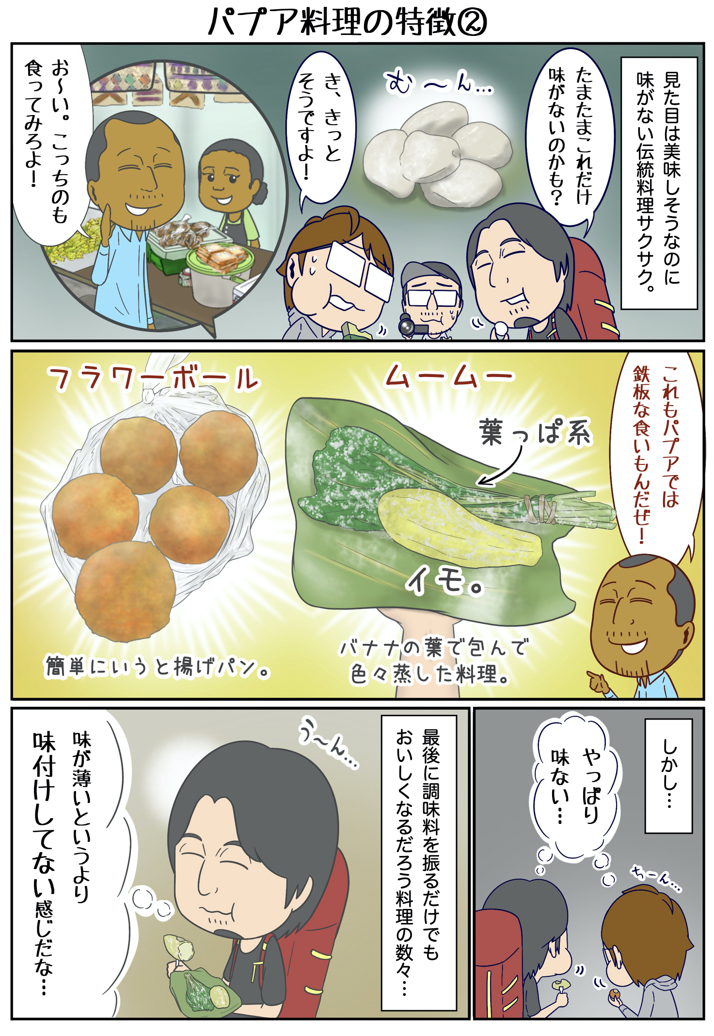 旅の食事 パプアニューギニア トラベルガイドパプアニューギニアトラベルガイド