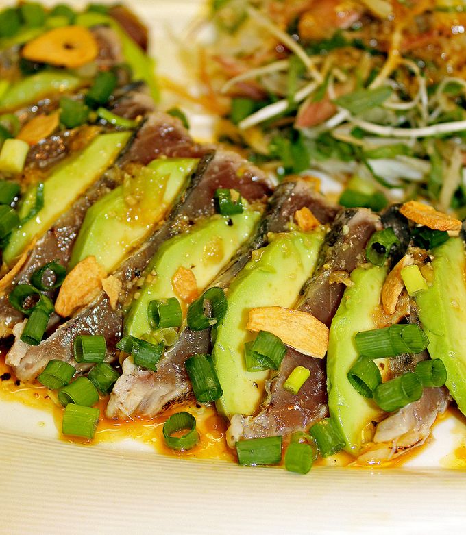 かつおとアボカドのカルパッチョOlive Oil Life オリーブオイルライフ