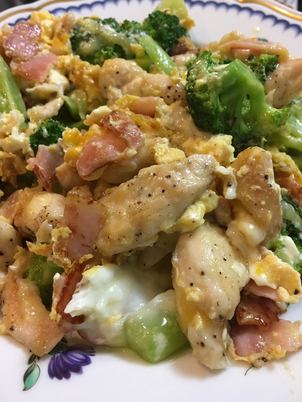 レシピ画像付 人参ブロッコリーとササミのホットサラダ こんにちは🙋🏻 今日は、温かいホットサラダを人参とブロッコリーと、鶏ささみを使って。タンパク質をしっかり入れて、パワーサラダを作りました。 鶏ささみは脂肪が少ないのでヘルシーですよね。サラダにぴったり