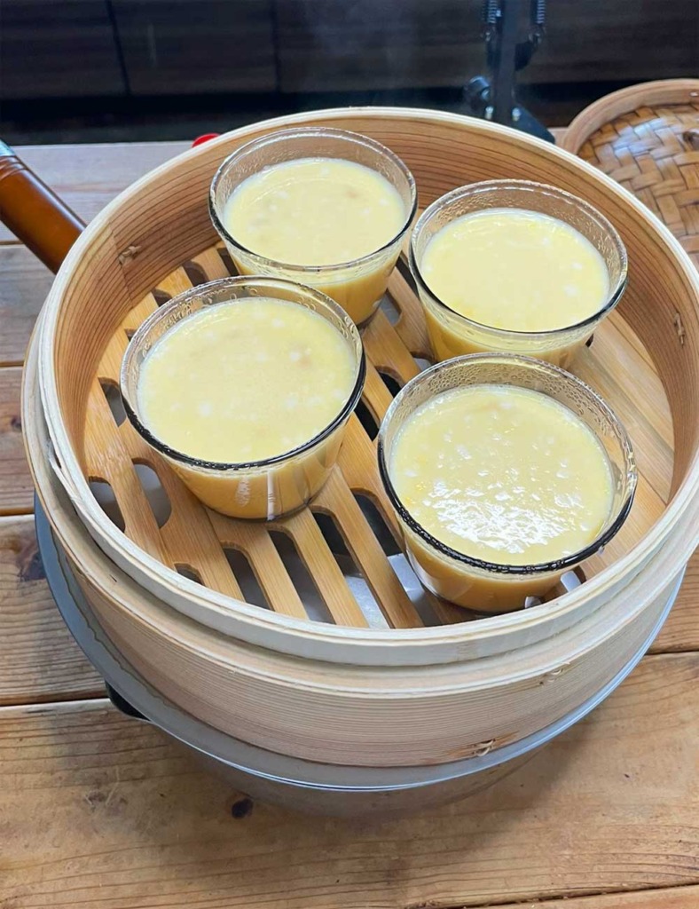 めっちゃ簡単蒸しプリン