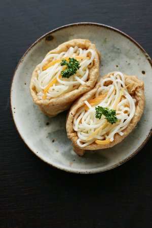 簡単♪いなりそうめん