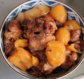 圧力鍋で＊豚の角煮 豚バラ大根味付き卵