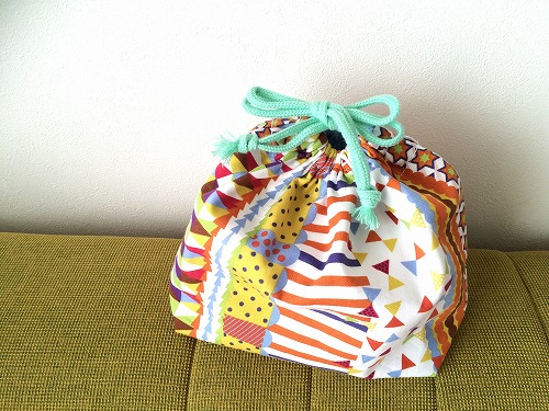 幼稚園に！ハンドメイドお弁当袋の作り方。簡単＆切り替えの２種紹介春夏秋冬を楽しむブログ