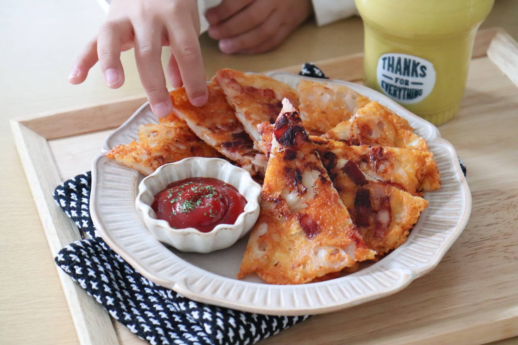 やみつきになる！『絶品！レンコンガレット』のレシピ