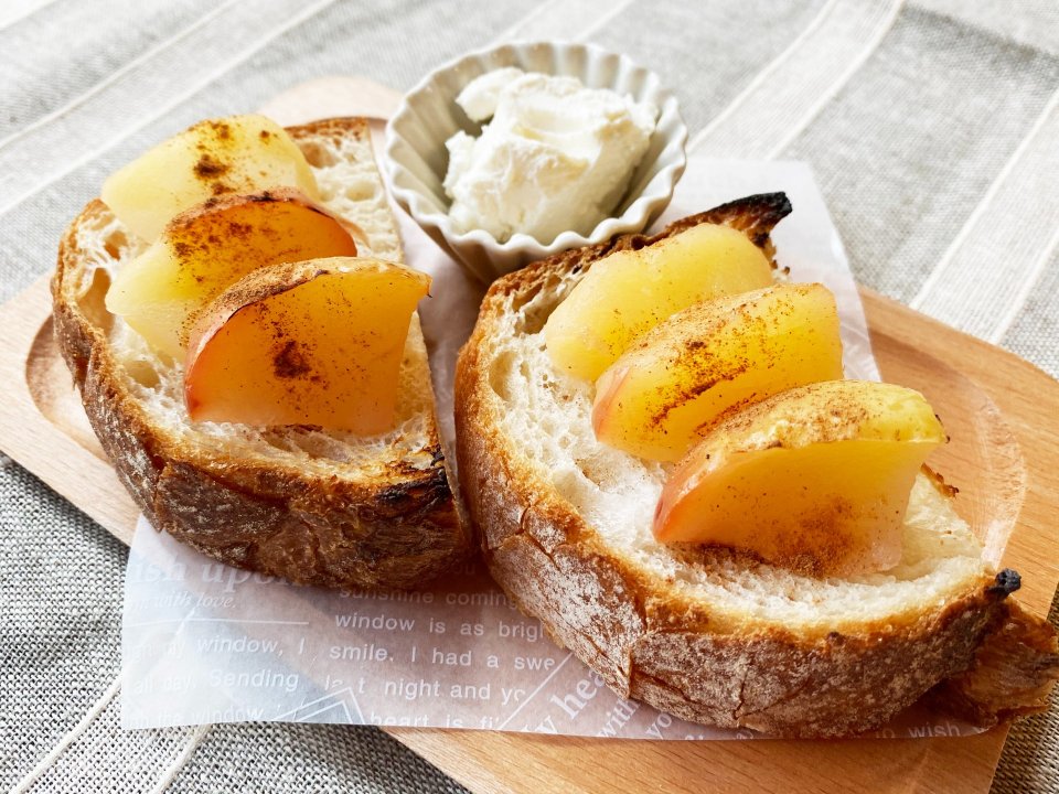 11月スマイルレシピ『砂糖なし！レンジで煮りんご』 2020.11.04料理教室『七ツ森』のサクっと簡単スマイルレシピ♪