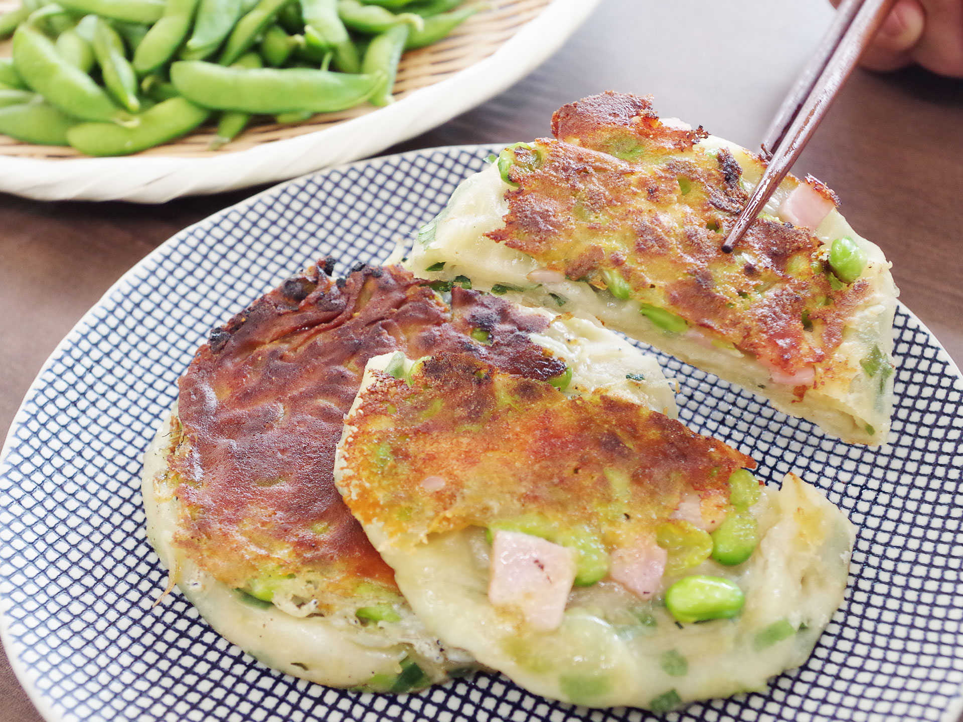 葱抓餅 - ねこのくいしんぼ日記