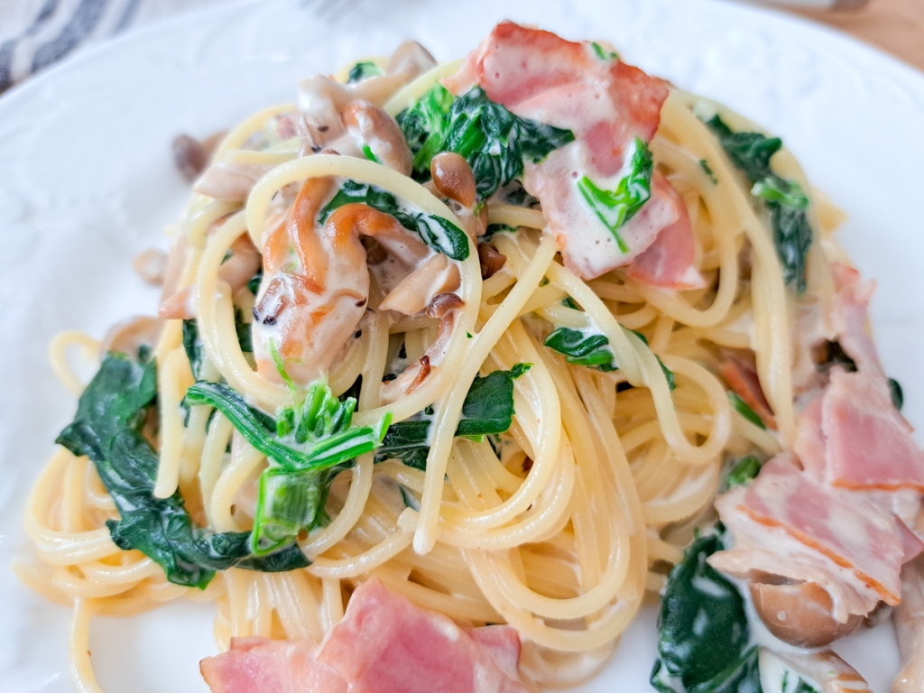 白だしでできる！和風明太クリームパスタヤオコーレシピ by Cooking Support