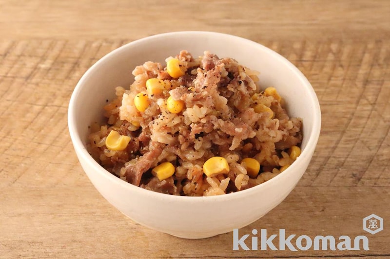 ビーフステーキ＆ガーリックライス