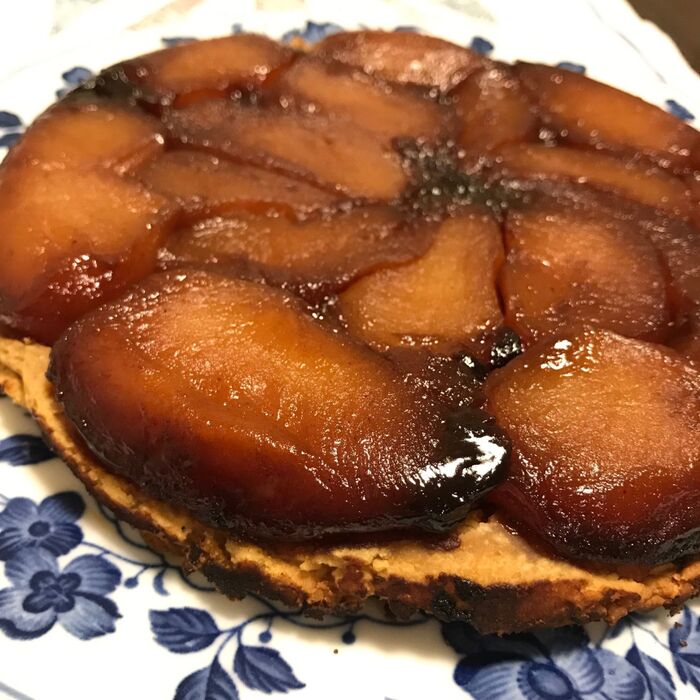 タルトタタン風焼きリンゴのタルト