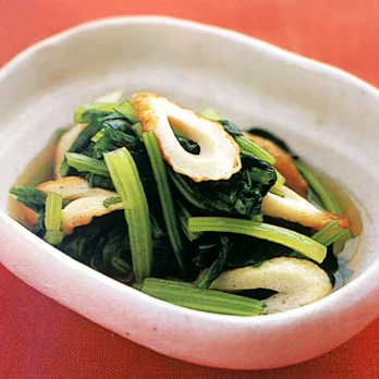 あとひと品に。白菜とちくわの煮浸し