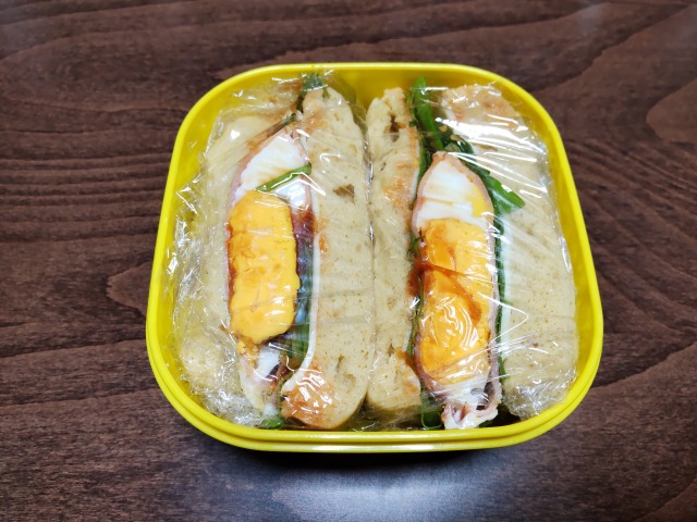 カツサンドのお弁当、夏対策いろいろ6月18日 水: 旧「おいしい毎日しあわせごはん」