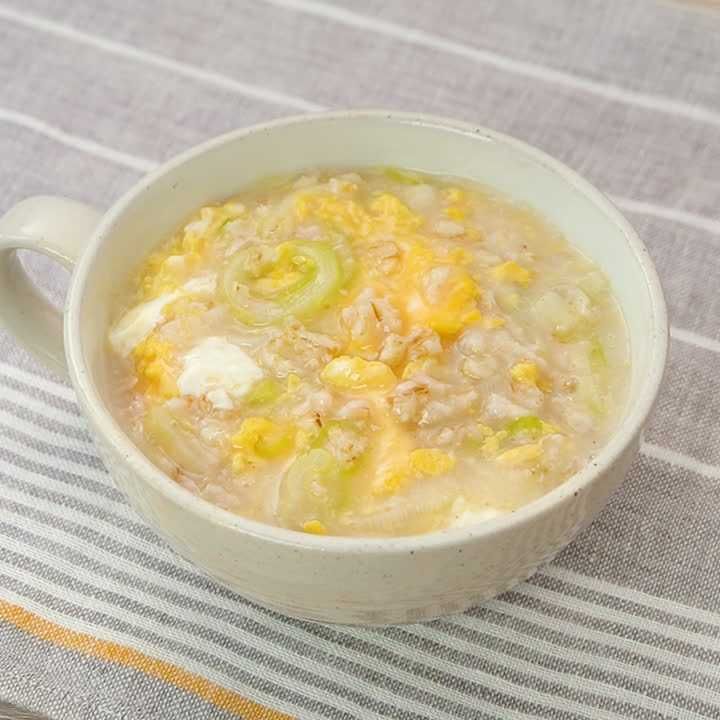 スキムミルクで作る！オートミール粥