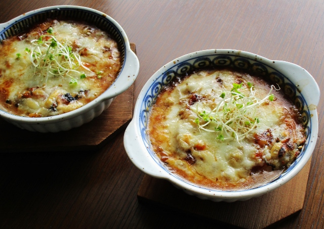 コンソメスープ餅 ^^ 洋風雑煮