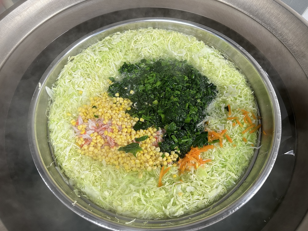 ツナピラフ マセドアンサラダ 7月28日相模原市の保育園 よつばベビーおはな小規模認可保育園