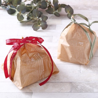 シフォンケーキのカット＆ラッピングの仕方』