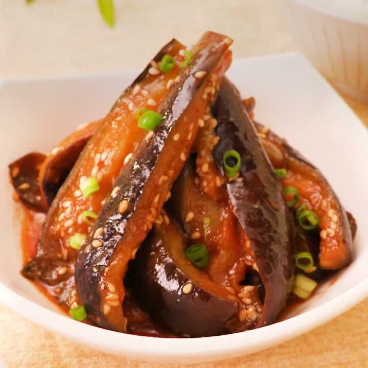 長なすのレンチンナムル