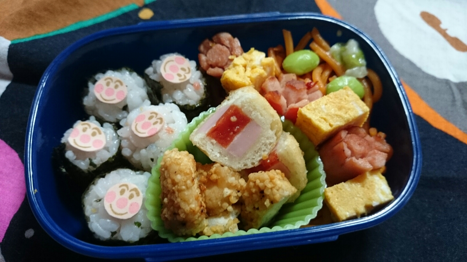 キャラ弁 アンパンマンのお弁当色々♡長女部活動引退♡P・H様より素敵にご紹介いただきましたﾟ＊.｡.＊ﾟHaママ手作りDiary＊.｡.＊ﾟ＊