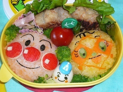 アンパンマンのお弁当幼稚園のおべんとう＊ssmamaのキャラ弁