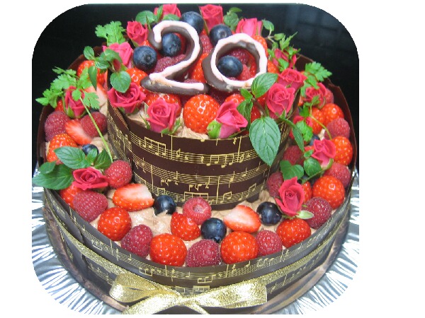 歳のお誕生日おめでとう 長女さんのためのバースデーケーキ *seiko*Snapdish スナップディッシュID:bGvj5a