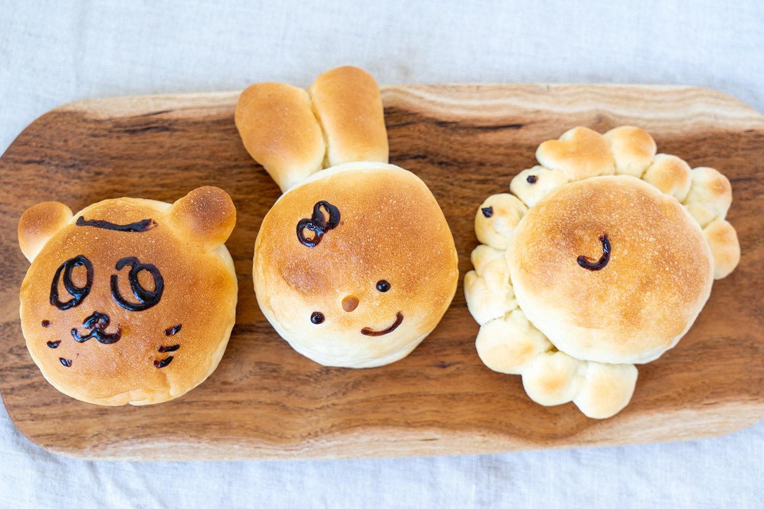 可愛い動物パンたち登場!石窯パン工房 童夢の森