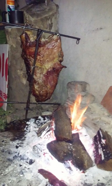 アサードの肉のにおいバモス@ブエノスアイレス