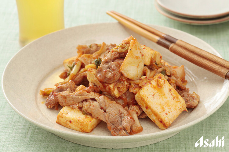 切り干し大根入り豚キムチ