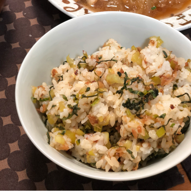 小松菜と揚げの混ぜご飯 by moriwakiクックパッド簡単おいしいみんなのレシピが392万品