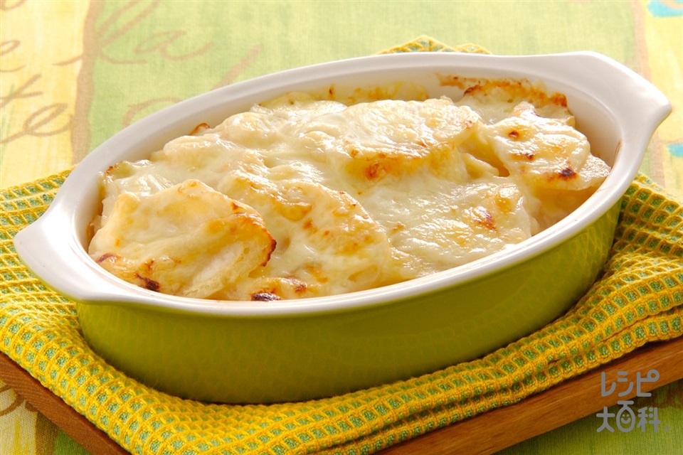 ブルーチーズのポテトグラタン