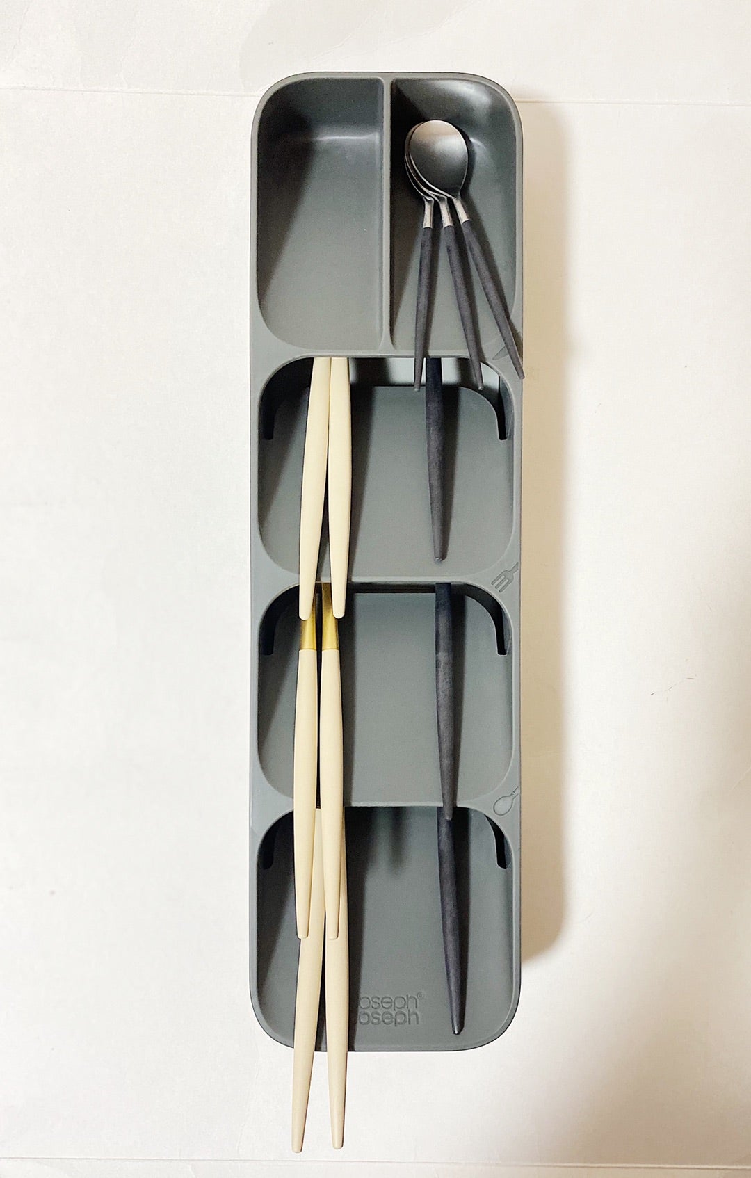 数量限定 Joseph Josephジョセフジョセフカトラリーケース トレー 収納 ドロワーオーガナイザー コンパクト グレー正規品85119 - メルカリ