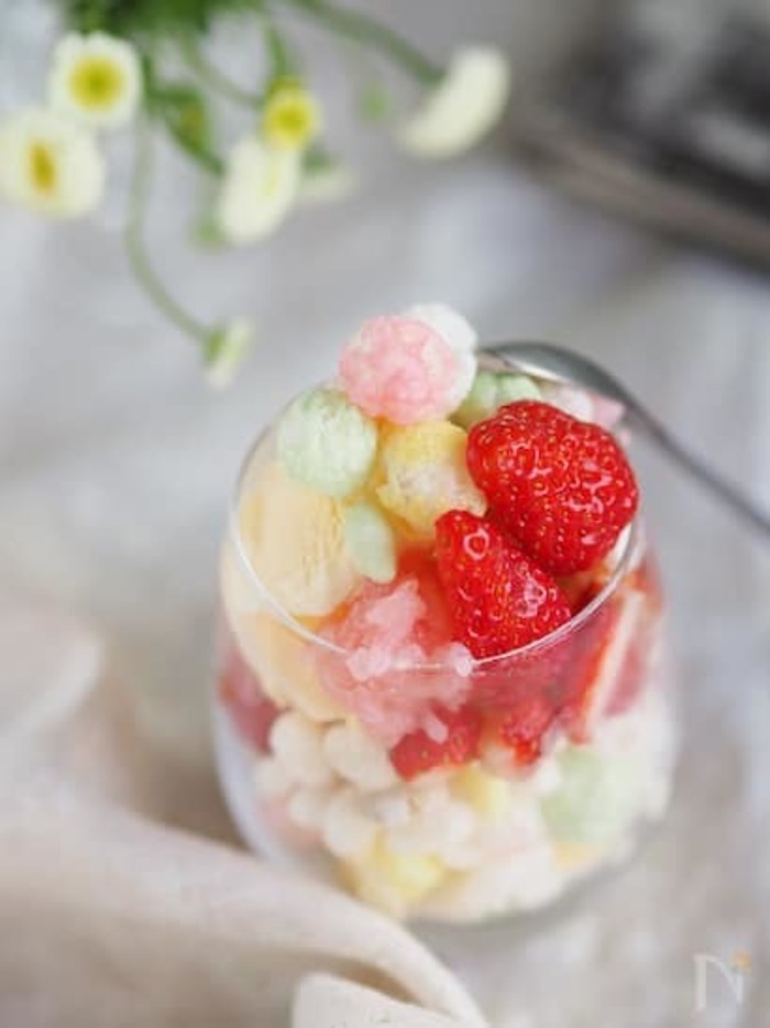 苺の浮島」ひなまつりのおやつ かめ代の素朴なおやつ連載kameyo 料理家 かめ代