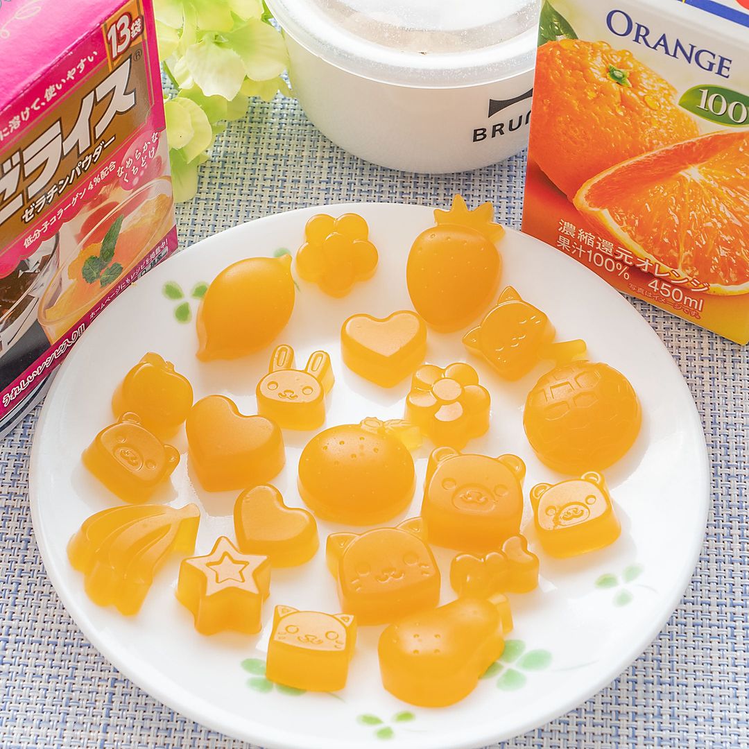 子どもと作る☆果汁１００％グミ