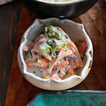 ぶり大根と春菊の副菜ayu cafe~Happy life~