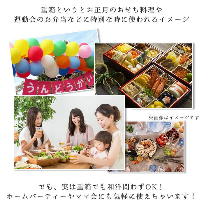 2020◇おしゃれなお重箱12選！おせち料理や運動会のお弁当箱におすすめ 大きめサイズpiece of cakeピース オブ ケイク