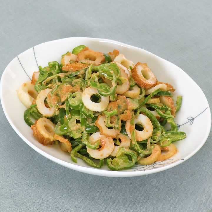 ピーマンカップマヨ焼き