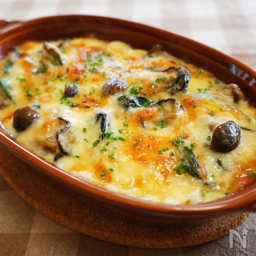 男のロマン！殻付き牡蠣使用！牡蠣グラタン by しるびー1978クックパッド簡単おいしいみんなのレシピが392万品