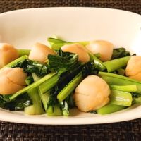 きゅうりと帆立のしょうが酢あえ