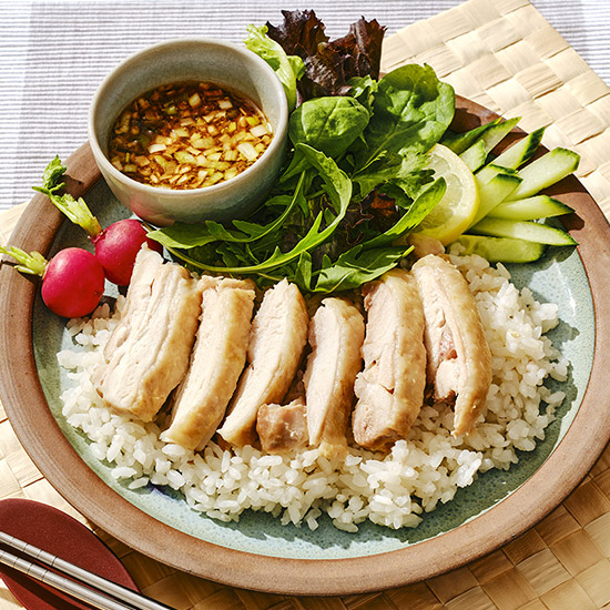 炊飯器で♪お店のような味わいに 絶品ダレのカオマンガイ♡