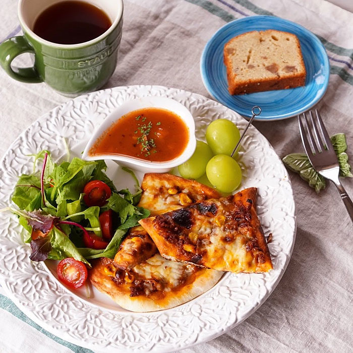 お惣菜やおにぎりがオシャレに♪「和食ワンプレート」盛り付け方のコツ - 朝時間.jp