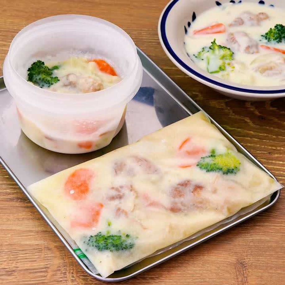 クリームシチューの冷凍保存のやり方！美味しく冷凍するポイントも！食・料理オリーブオイルをひとまわし