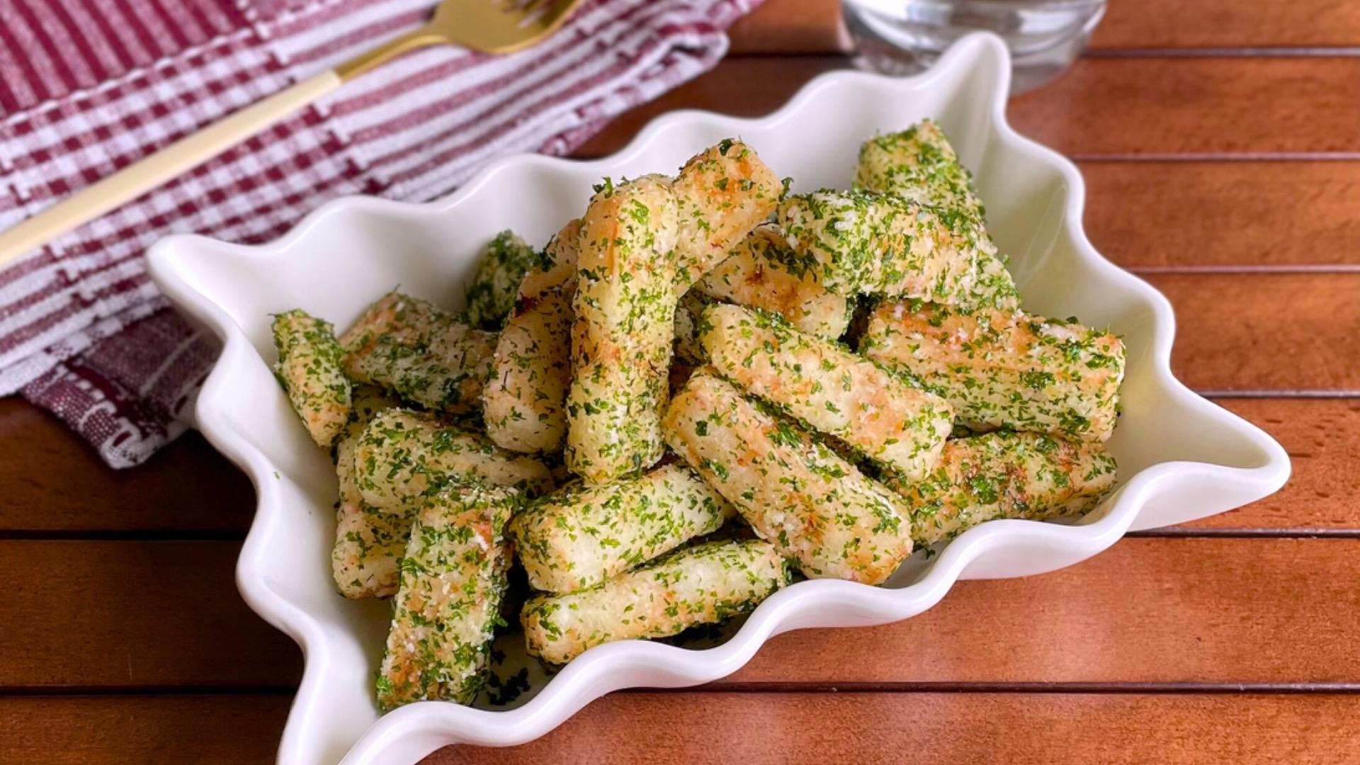 長芋と青のりフライ