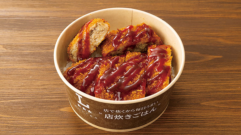 447杯目：富士そば新宿都庁店でミニチーズメンチカツ丼セット - 富士そば原理主義