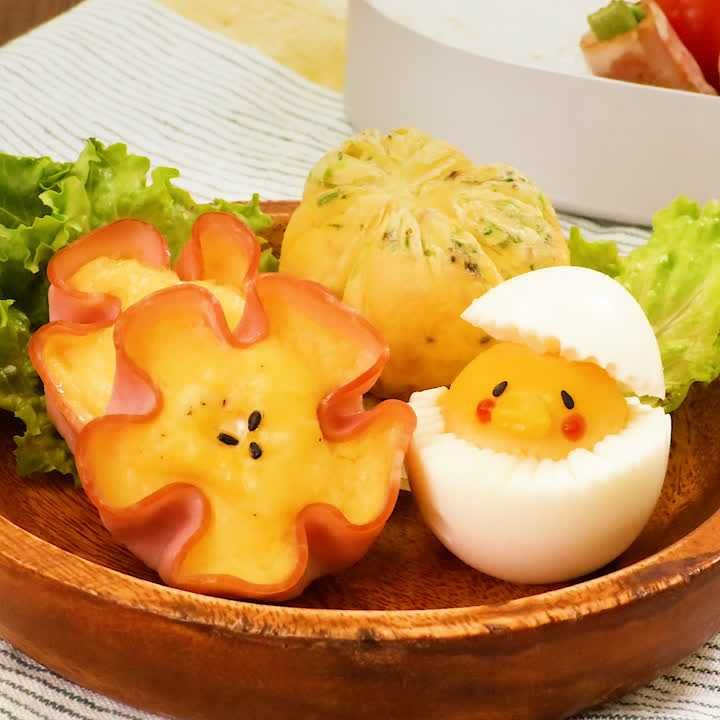 切り方を工夫してハート型の卵焼きを作るアイデア掲示板 - ジヌクス