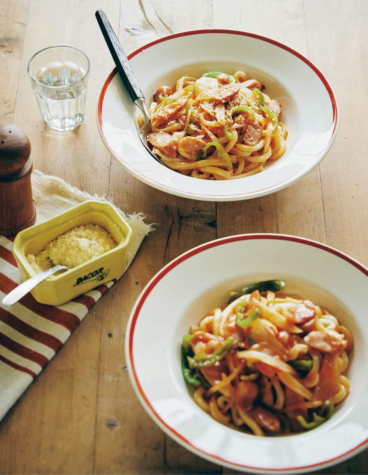 レンジで簡単！ナポリタンうどん味のふれあい 菊水～めんコミュニケーション・北の麺自慢！～