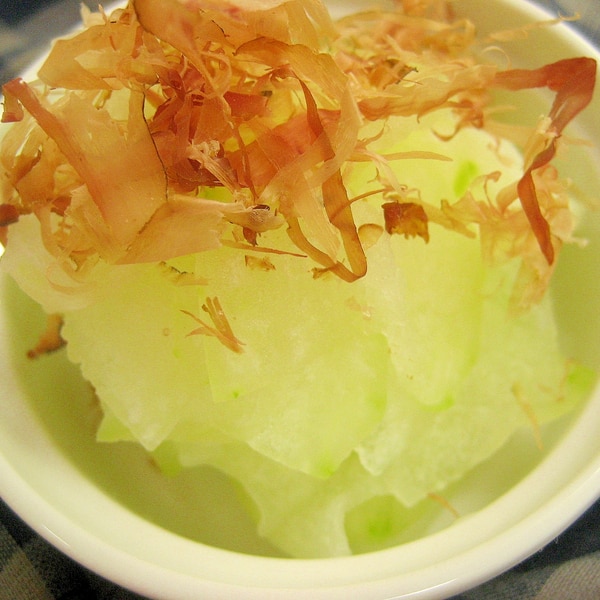 夏が旬！の冬瓜のあっさりサラダ