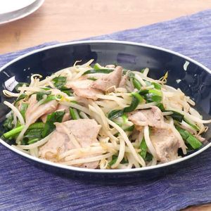 ねぎだくポン酢でさっぱり 豚バラキャベツのレンチン酒蒸し